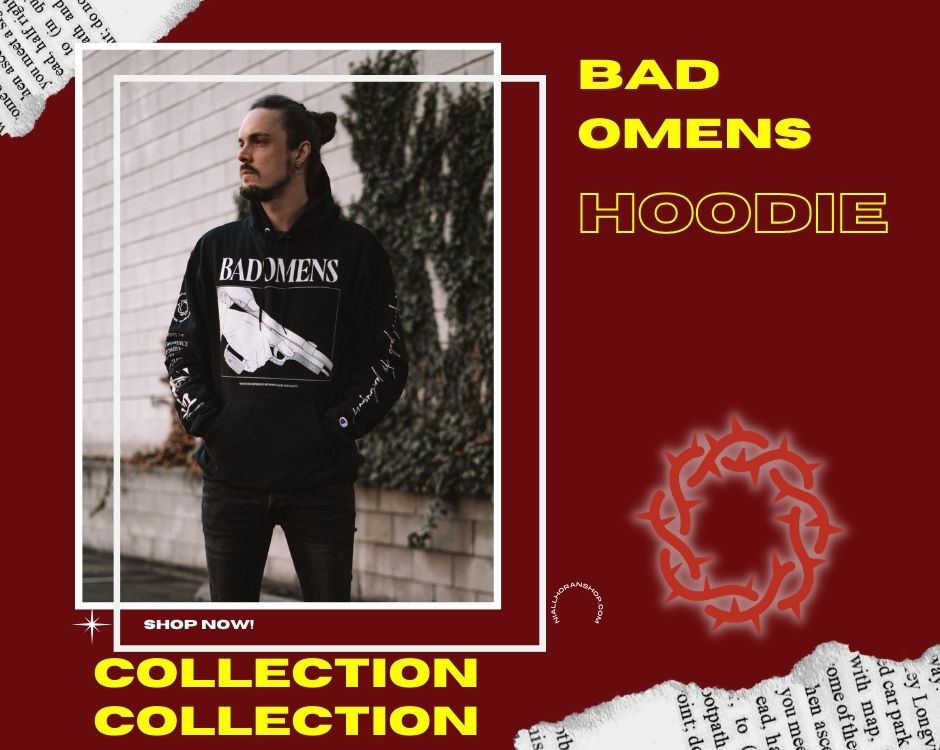 No edit bad omens hoodie - Bad Omens Shop